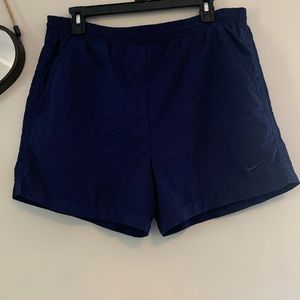Nike Men’s Navy Blue Athletic Shorts Size Medium